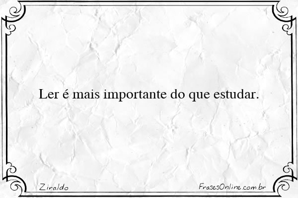Frase de Ziraldo