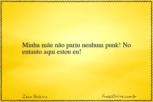 Frase de Zeca Baleiro