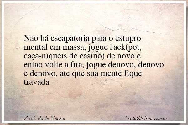 Frase de Zack de la Rocha