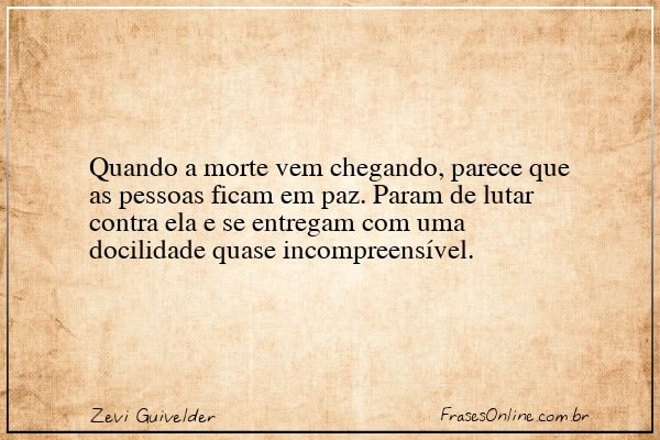 Frase de Zevi Guivelder